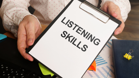 Listening Skill (Seni Mendengarkan)
